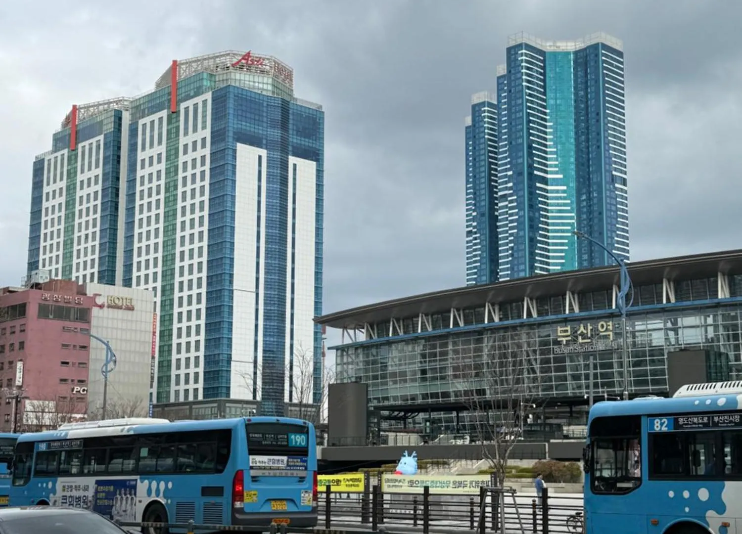 Busan Station Ktx House location